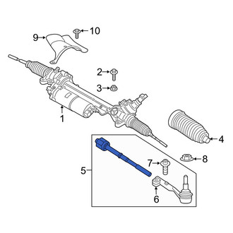 Toyota OE - Left Steering Tie Rod Assembly