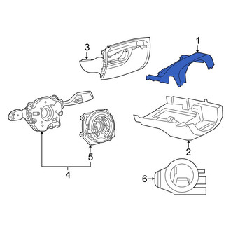 Toyota OE - Upper Steering Column Cover