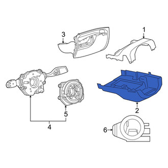 Toyota OE - Lower Steering Column Cover