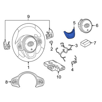 Toyota OE - Steering Wheel Trim