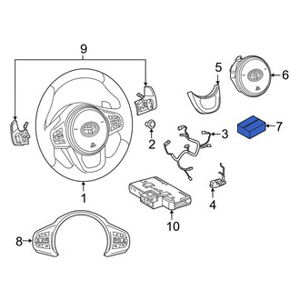 Toyota OE - Steering Wheel Hardware Kit
