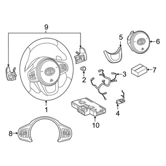 Toyota OE - Steering Wheel & Trim