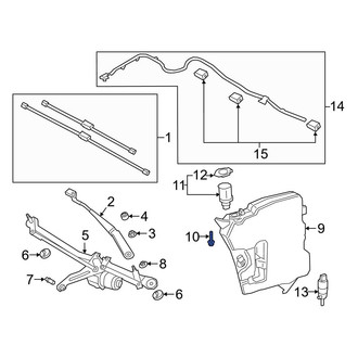 Toyota OE - Washer Fluid Reservoir Bolt
