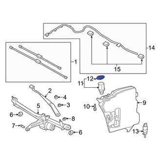 Toyota OE - Front Washer Fluid Reservoir Cap