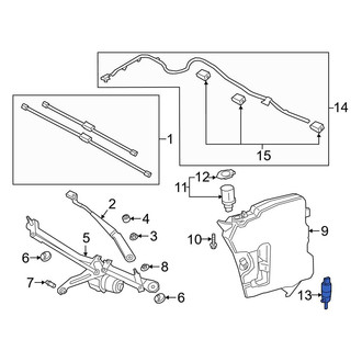 Toyota OE - Windshield Washer Pump