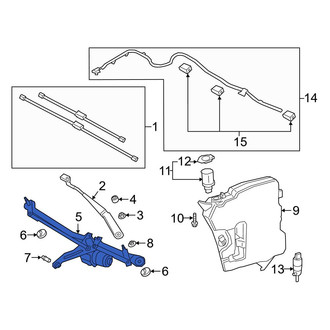 Toyota OE - Wiper Motor