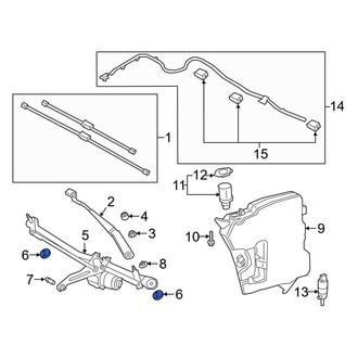 Toyota OE - Wiper Linkage Insulator