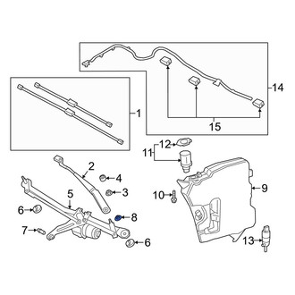 Toyota OE - Catalytic Converter Nut