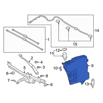 Toyota OE - Washer Fluid Reservoir