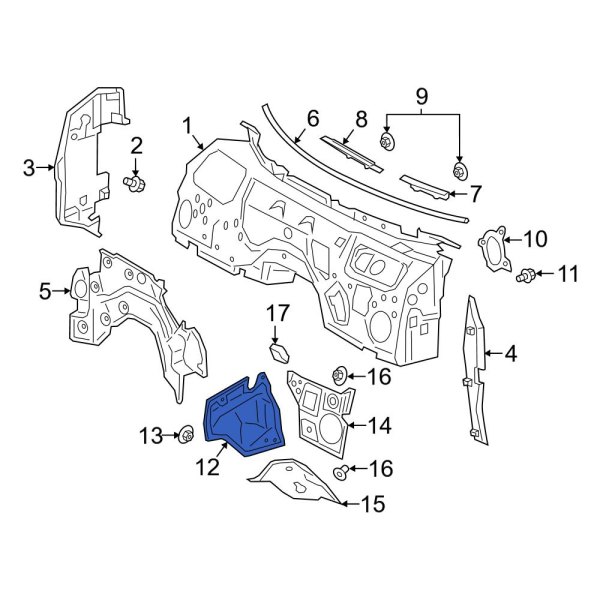 Fender Apron Insulator