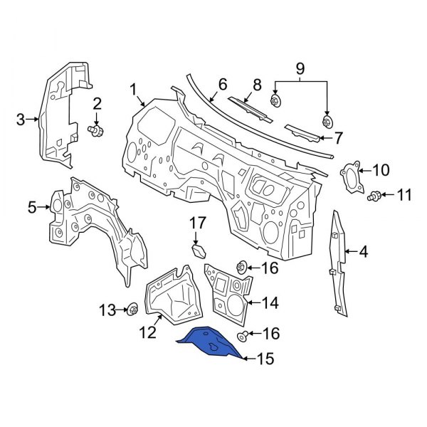 Fender Apron Insulator