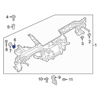 Toyota OE - Instrument Panel Crossmember Spacer