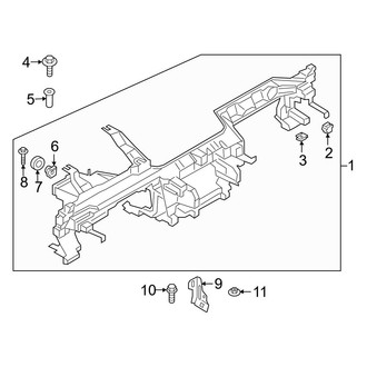 Toyota OE - Instrument Panel (Reinforcement Beam)