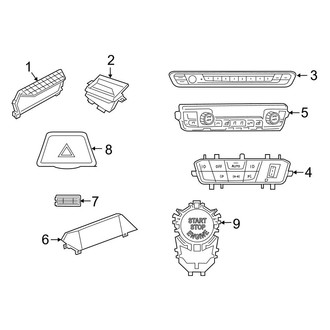 Toyota OE - Instrument Panel - Cluster & Switches