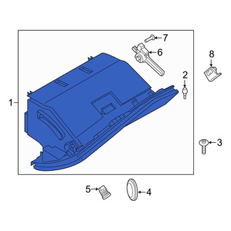 Toyota OE - Glove Box Assembly