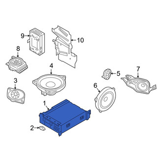 Toyota OE - Radio Control Unit