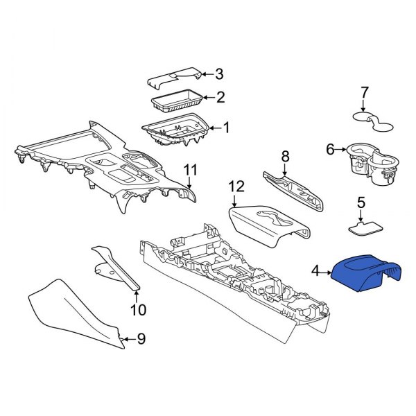 Console Trim Panel