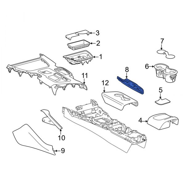 Console Trim Panel