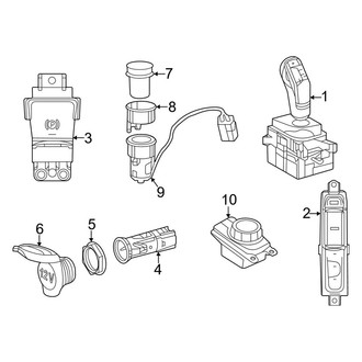 Toyota OE - Console - Electrical Components