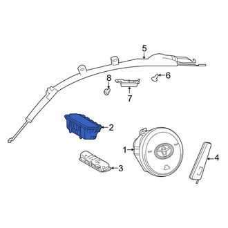 Toyota OE - Upper Instrument Panel Air Bag