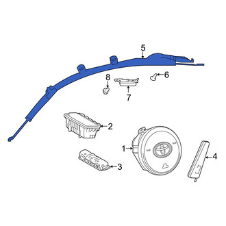 Toyota OE - Left Curtain Air Bag