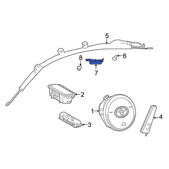 Toyota OE - Left Curtain Air Bag Bracket