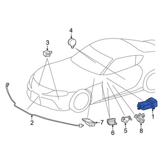 Toyota OE - Air Bag Control Module