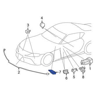 Toyota OE - Air Bag Seat Sensor Mat