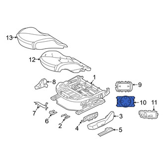 Toyota OE - Left Seat Lumbar Switch