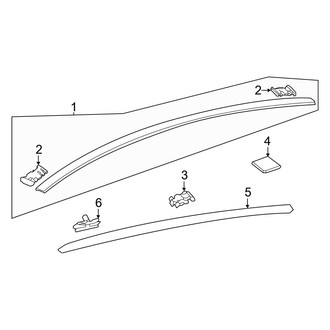 Toyota OE - Roof - Exterior Trim