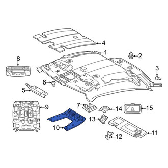 Toyota OE - Roof Bezel