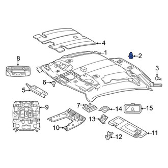 Toyota OE - Headliner Clip