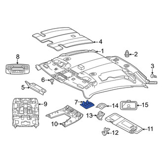 Toyota OE - Navigation Microphone Bezel