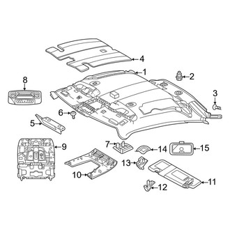 Toyota OE - Roof - Interior Trim