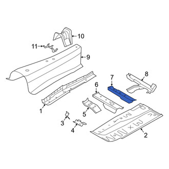 Toyota OE - Rear Left Seat Frame Mounting Base