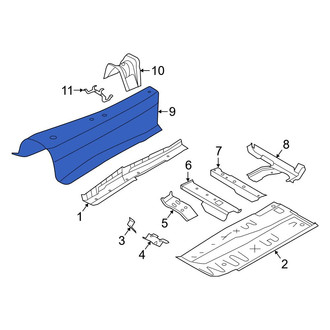 Toyota OE - Right Floor Pan