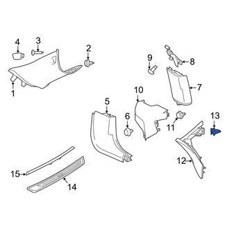 Toyota OE - Body C-Pillar Trim Panel Clip