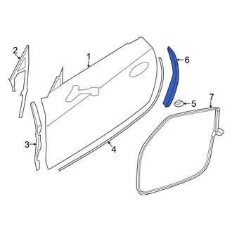 Toyota OE - Front Left Door Panel Insert