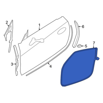 Toyota OE - Front Left Door Seal