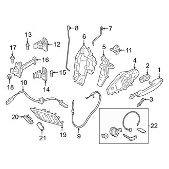Toyota OE - Door Hardware