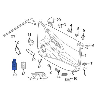 Toyota OE - Front Left Door Window Switch