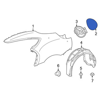 Toyota OE - Rear Fuel Filler Door