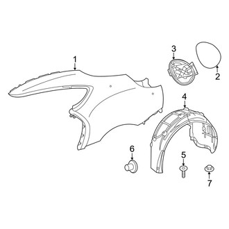 Toyota OE - Quarter Panel & Components