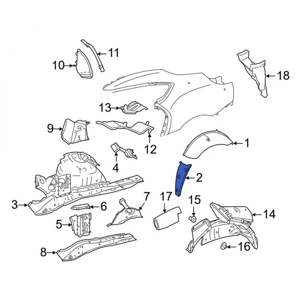 Wheel Housing Side Panel