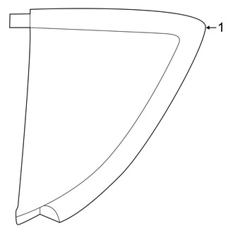 Toyota OE - Quarter Panel - Glass