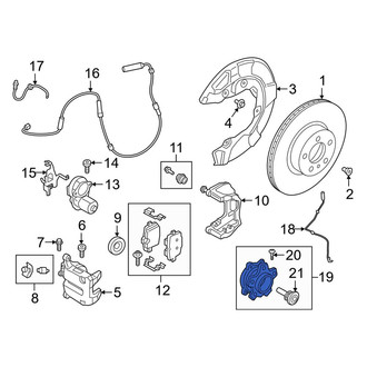 Toyota OE - Rear Wheel Bearing and Hub Assembly