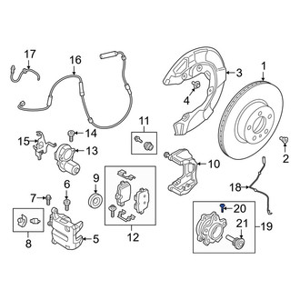 Toyota OE - Wheel Bearing Bolt