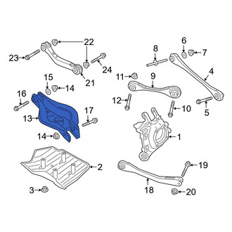 Toyota OE - Front Right Forward Suspension Control Arm