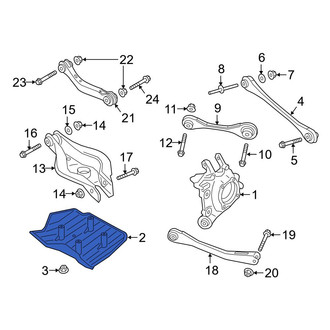 Toyota OE - Rear Left Suspension Control Arm Cover