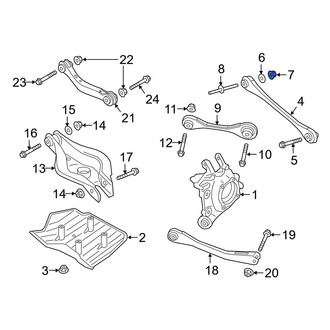 Toyota OE - Alignment Camber Adjusting Eccentric Nut
